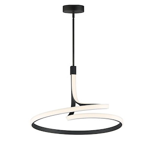 Serpentine - 39W 1 LED Large Pendant-15.5 Inches Tall and 24.75 Inches Wide - 1327228