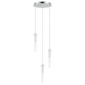 Pipette - 12W 3 LED Pendant-12 Inches Tall and 11.75 Inches Wide - 1309545