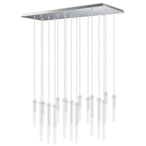 Pipette - 68W 17 LED Pendant-18 Inches Tall and 23.5 Inches Wide - 1309547