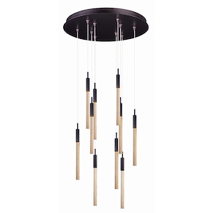 Scepter - 15.5 Inch 75W 10 LED Pendant - 513977