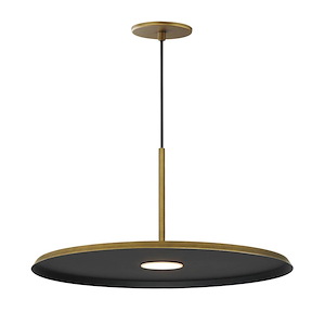 Berliner - 12W 1 LED Pendant-9 Inches Tall and 19.75 Inches Wide - 1284285