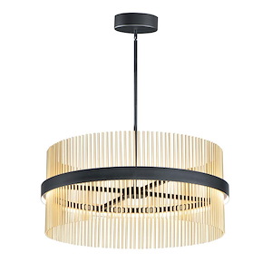 Chimes - 36.5W 2 5CCT LED Pendant-15 Inch Tall and 33.75 Inch Wide - 1370617