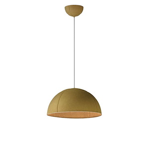 Wimbledon - 12W 1 LED Pendant-8 Inch Tall and 16 Inch Wide - 1370618