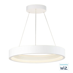 iCorona WiZ - 50W 1 LED Flush Mount-4 Inches Tall and 27.75 Inches Wide - 1309551