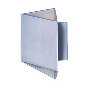 Alumilux Facet-7W 2 LED Outdoor Wall Mount in Modern style-7 Inches wide by 8.5 inches high