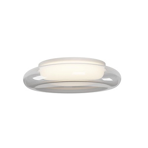 Bubble - 16W 1 LED Flush Mount-3.25 Inches Tall and 13.75 Inches Wide - 1311224
