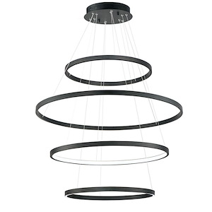 Groove - 40W 4 5CCT LED Pendant-36.5 Inch Tall and 40 Inch Wide - 1370647