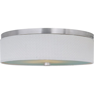 Elements-3 Light Flush Mount in European style-20 Inches wide by 6.25 inches high