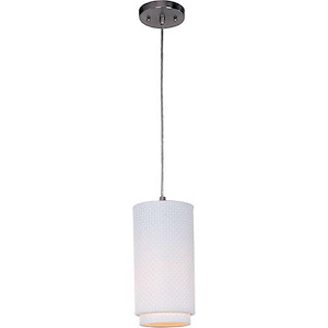 Elements-One Light Mini-Pendant with Cord in Modern style-9.75 Inches wide by 19 inches high - 231547