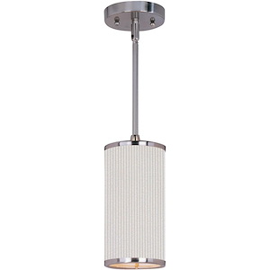 Elements-One Light Mini-Pendant with Stem-5.25 Inches wide by 9.75 inches high - 231657