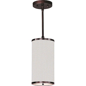 Elements-One Light Mini-Pendant with Stem-6.25 Inches wide by 13.75 inches high - 231642