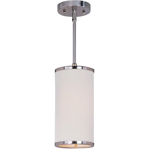 Elements-One Light Mini-Pendant with Stem-6.25 Inches wide by 13.75 inches high - 231641