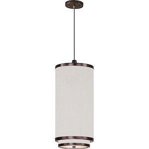 Elements-One Light Mini-Pendant with Cord in Modern style-9.75 Inches wide by 19 inches high - 231634
