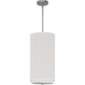 Elements-One Light Mini-Pendant with Stem in Modern style-9.75 Inches wide by 19 inches high - 231629