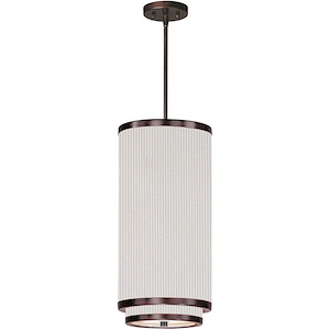 Elements-One Light Mini-Pendant with Stem in Modern style-9.75 Inches wide by 19 inches high - 231626