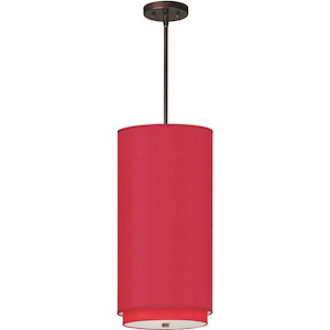 Elements-One Light Mini-Pendant with Stem in Modern style-9.75 Inches wide by 19 inches high - 231624