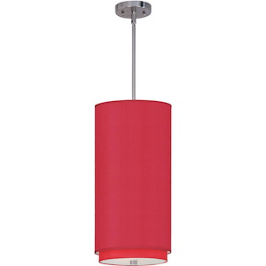 Elements-One Light Mini-Pendant with Stem in Modern style-9.75 Inches wide by 19 inches high - 231623