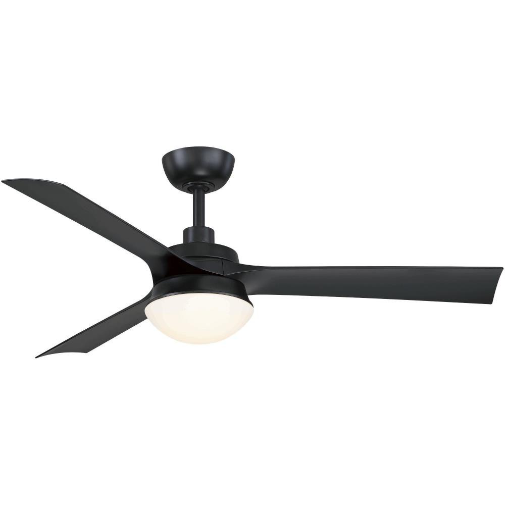 Barlow - 3 Blade Indoor/Outdoor Ceiling Fan with Light Kit-16.64 Inches Tall and 52 Inches Wide