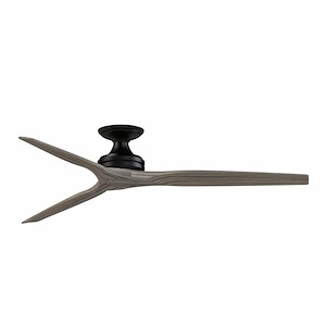 Spitfire - 3 Blade Flush Ceiling Fan-21.08 Inches Tall and 64 Inches Wide