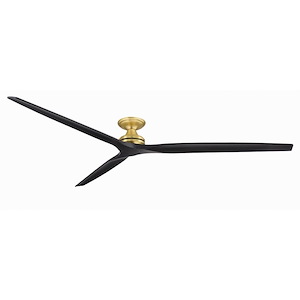 Spitfire - 3 Blade Flush Ceiling Fan-21.08 Inches Tall and 96 Inches Wide - 1278473