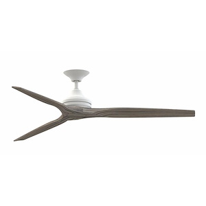 Spitfire - 3 Blade Flush Ceiling Fan-9.65 Inches Tall and 64 Inches Wide - 1303029