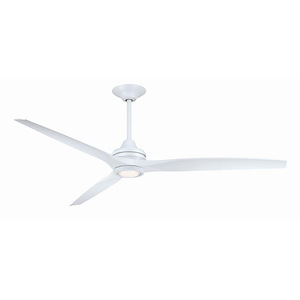 Spitfire - 3 Blade Ceiling Fan with Light Kit-21.08 Inches Tall and 72 Inches Wide - 1278461