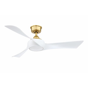 Wrap Custom - 3 Blade Ceiling Fan with Light Kit-12.46 Inches Tall and 44 Inches Wide - 1278501