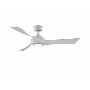 Wrap Custom - 3 Blade Ceiling Fan with Light Kit-13.05 Inches Tall and 52 Inches Wide - 1278516