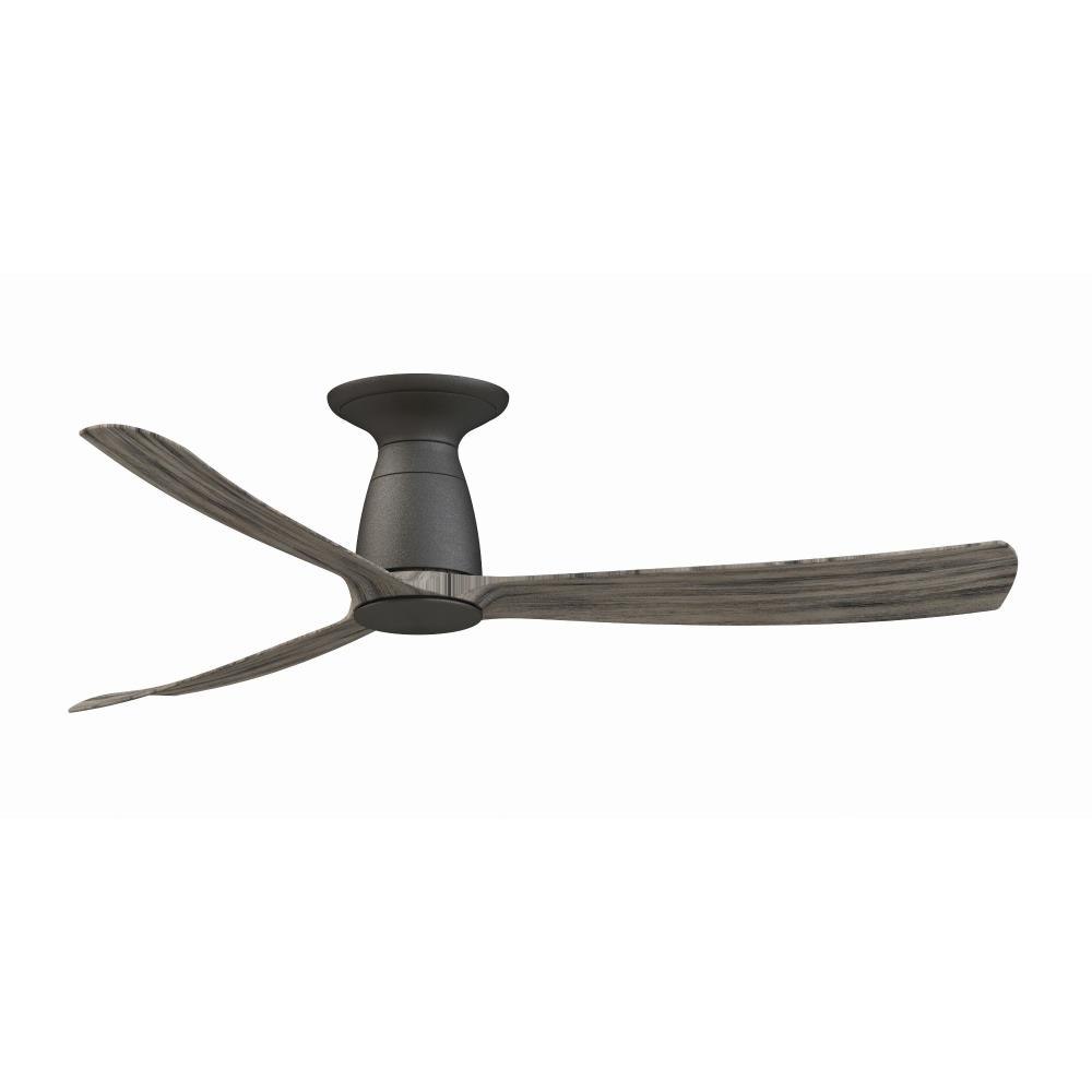 Kute - 3 Blade Ceiling Fan with Light Kit-13.78 Inches Tall and 52 Inches Wide