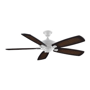 myFanimation Distinc DC 5 Blade Ceiling Fan with Handheld Control and Optional Light Kit - 60 Inches Wide by 11.73 Inches High