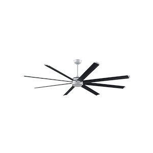 Stellar 8 Blade 84 Inch Ceiling Fan(Motor Only) with Handheld Control and Includes Light Kit - 1214165