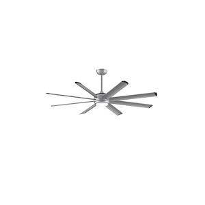 Stellar Custom 8 Blade 56 Inch Ceiling Fan(Motor Only) with Handheld Control and Includes Light Kit