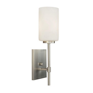 Faye - 1 Light Wall Sconce In Transitional Style-15 Inches Tall and 4.75 Inches Wide