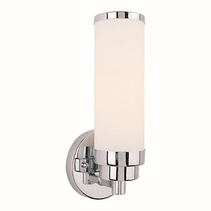 Morgan - 1 Light ADA Wall Sconce In Transitional Style-11.5 Inches Tall and 4.5 Inches Wide