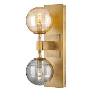 Oberon  - 10W 2 LED Medium Wall Sconce-18 Inches Tall and 7 Inches Wide - 1335305