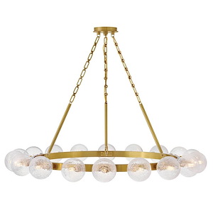 Coco  - 90W 18 LED Large Chandelier-30.5 Inches Tall and 44.25 Inches Wide - 1335312