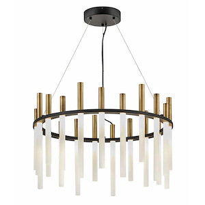 Echo - 59W LED Medium Chandelier In Modern Style-16.5 Inches Tall and 26 Inches Wide - 1309065