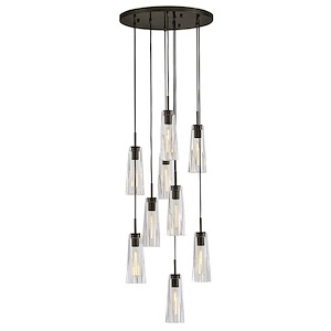 Cosette - 12W 9 LED Adjustable Pendant-13.25 Inch Tall and 19.75 Inch Wide - 1370729