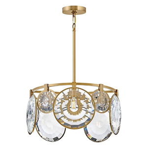Nala - 25W 5 LED Large Convertible Pendant In Traditional Style-10.75 Inches Tall and 21.75 Inches Wide - 1309078