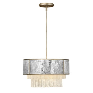 Reverie-Four Light Medium Pendant in Transitional Style-20 Inches Wide by 16.5 Inches Tall - 925808