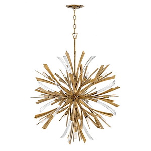 Vida-9W 9 LED Pendant-36 Inches Wide by 27.75 Inches Tall