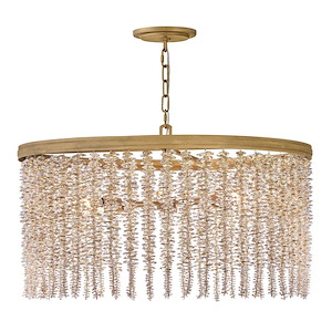 Rubina - 5W 6 LED Convertible Chandelier-15 Inch Tall and 30 Inch Wide - 1396956