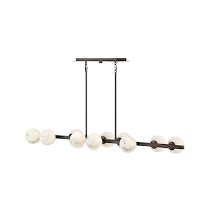 Selene - 70W 10 LED Large Linear Pendant-4.75 Inch Tall and 55 Inch Wide - 1364855