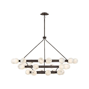 Selene - 252W 36 LED Double XL Multi Tier Chandelier-36 Inch Tall and 60 Inch Wide - 1364856
