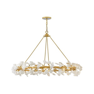 Audra - 40W 8 LED Large Ring Chandelier-33.75 Inch Tall and 48 Inch Wide - 1364860
