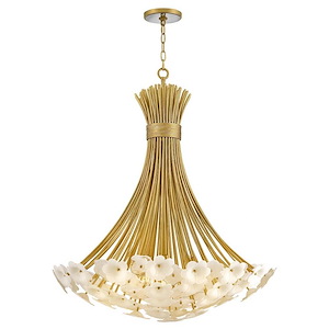 Marianne - 40W 8 LED Large Chandelier-43 Inch Tall and 38 Inch Wide - 1364865