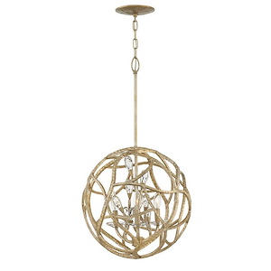 Eve-Three Light Pendant-18 Inches Wide by 33 Inches Tall - 729287