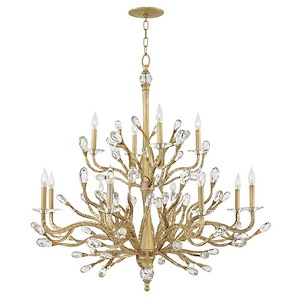 Eve-Twelve Light 2-Tier Foyer-48.5 Inches Wide by 44 Inches Tall