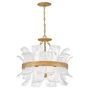 Fleur - 5W 5 LED Convertible Chandelier-23.5 Inch Tall and 26 Inch Wide - 1396972