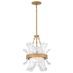 Fleur - 12W 1 LED Pendant-22 Inch Tall and 18 Inch Wide - 1396975